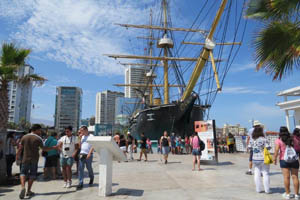 Museo Corbeta Esmeralda logra récord de visitas