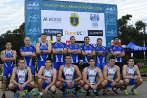 Equipo Triatlón de la Armada destacó en Papudo