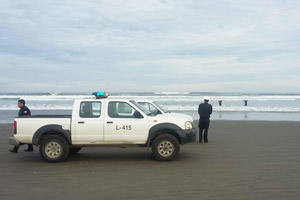 Autoridad Marítima y pescadores inspeccionaron áreas de varazón de machas