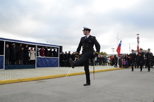 Barrio Prat de Punta Arenas rinde homenaje a las Glorias Navales
