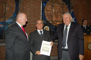 Libro sobre el SMS "Dresden" fue presentado en el Museo Marítimo Nacional