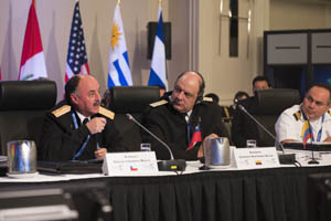 Comandante en Jefe de la Armada asiste a la XXVII Conferencia Naval Interamericana en Canadá