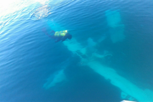 Armada recupera el cuerpo del piloto que cayó al mar en Chiloé