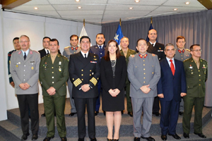 Finalizó diplomado en Conducción Política Estratégica y Defensa realizado en la ANEPE
