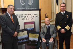 Lanzamiento de trilogía “Historia de Puertos y Caletas de Chile" Lanzamiento de trilogía “Historia de Puertos y Caletas de Chile"