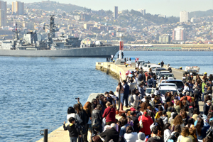 Fragata “Cochrane” vuelve a Chile tras exitosa participación en RIMPAC 2016