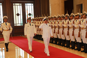 Comandante en Jefe de la Armada realiza visita oficial a China