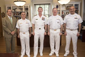 Armada de Chile y Estados Unidos renuevan Convenio de Intercambio de Cadetes