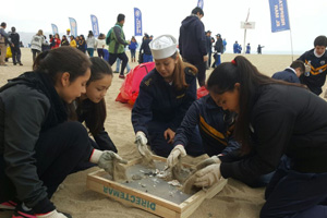 Miles de Voluntarios participan con la Armada para limpiar balnearios del país