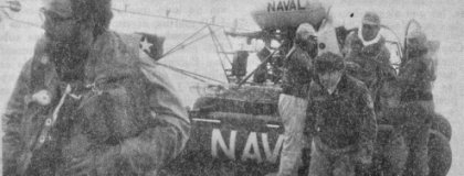 La historia del rescate aeronaval en Isla Decepción