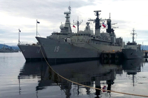 Buques de la Escuadra se encuentran en Puerto Williams