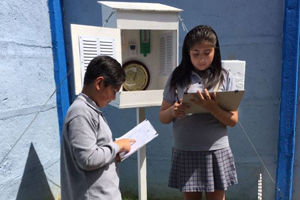 Alumnos de la Escuela de Caleta Tumbes cuentan con la primera “Brigadas Meteorológicas Escolares”