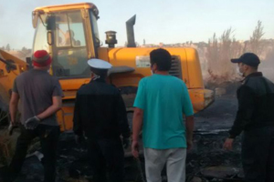 Armada apoyó en el combate de incendio de Vallenar