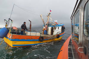 Capitanía de Puerto de Puerto Williams coordinó evacuación médica en Bahía Orange
