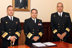 Cambio de mando de la Comandancia en Jefe de la Primera Zona Naval