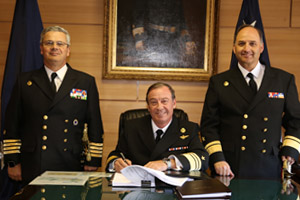 Comandante Marcelo Gómez asumió mando de la Segunda Zona Naval