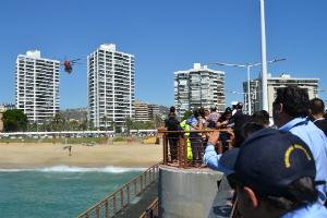 Con aplicación móvil para conocer las playas aptas se inauguró la temporada 2016-2017