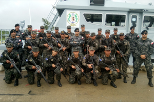 Grupo de Respuesta Inmediata realizó instrucción a personal de los países de El Salvador, Guatemala y Honduras
