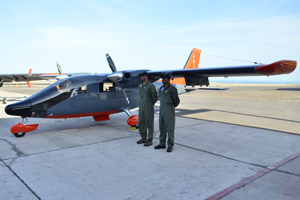 Nuevo avión naval “P-68 Observer 2” patrullará las costas de Chile