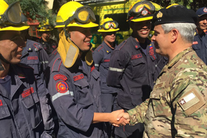 Jefe de Defensa Nacional para el Estado de Catástrofe en el Bío Bío levantó medidas preventivas Jefe de Defensa Nacional para el Estado de Catástrofe en el Bío Bío levantó medidas preventivas