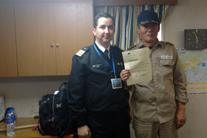 Tras 48 horas terminó complejo rescate coordinado por la Armada de navegante Australiano en Magallanes.