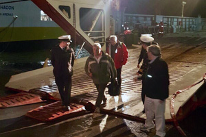Dos tripulantes de yate español fueron evacuados con hipotermia