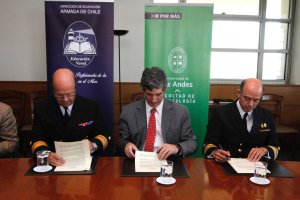 Armada y Universidad de los Andes firman convenio docente asistencial