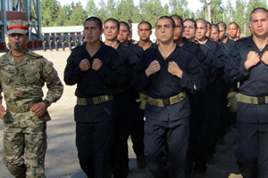 254 Jóvenes de todo Chile comenzaron el periodo de Instrucción Doctrinal Militar