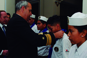 Armada invistió como “Scouts Marinos” a 21 alumnos de Escuela Grecia