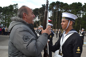 Primer Contingente de Marineros del Servicio Militar 2017 recibieron sus Armas