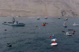 De norte a sur y de mar a cordillera, se celebraron las Glorias Navales