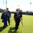 Presidenta Michelle Bachelet junto al nuevo Comandante en Jefe de la Armada de Chile