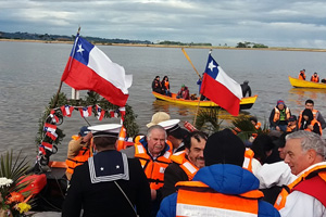 Festividad de “San Pedro” en las caletas de Nehuentue y el Huilque