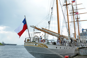 Buque Escuela “Esmeralda” recaló en Halifax Canadá