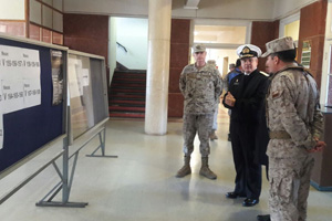 Contingente Naval resguardó la seguridad de 80 locales de votación en la región del Bío Bío