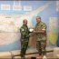  Contraalmirante Mc Intyre saludando al Jefe de las Fuerzas de UNFICYP Mayor General Mohammad Humayun Kabir  