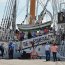 Buque Escuela Esmeralda recaló en el puerto de Sept Iles en Canadá