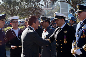Comandante en Jefe de la Armada asistió al aniversario del Estado Mayor Conjunto