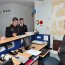 En la Capitanía de Puerto, el Contraalmirante Brito revistó a la dotación, para posteriormente conocer las principales actividades, problemas y avances en el cumplimiento de metas