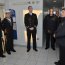 En la Capitanía de Puerto, el Contraalmirante Brito revistó a la dotación, para posteriormente conocer las principales actividades, problemas y avances en el cumplimiento de metas