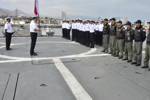 Buque OPV "Comandante Toro" zarpó rumbo a UNITAS 2017