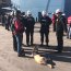 En el operativo participaron10 funcionarios del Servicio Nacional de Aduanas y un can detector de drogas de este último servicio.