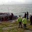 La Lancha de Policía Marítima 4406, trasladó a la persona accidentada hasta Talcahuano, donde lo esperaban paramédicos y la ambulancia del IST