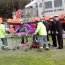 La Lancha de Policía Marítima 4406, trasladó a la persona accidentada hasta Talcahuano, donde lo esperaban paramédicos y la ambulancia del IST