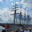 Buque Escuela Esmeralda llegó tras 8 años al puerto de Quebec en Canadá
