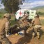 Durante dos días el Batallón IM Nº 51 Olave realizó ejercicios de atención a heridos en combate.