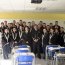 Junto a alumnos de la Escuela de Grumetes 