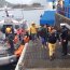 Personal de la Capítania de Puerto Aguirre rescató a 31 pasajeros de embarcación en llamas en Aysén
