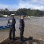 Dotación de la Capitanía de Puerto de Lota se ha desplegado por el litoral de la comuna en resguardo de la seguridad de la población, dada las condición de marejadas que se han presentado en el lugar