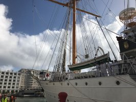 Buque Escuela "Esmeralda" recaló en San Juan en Puerto Rico
